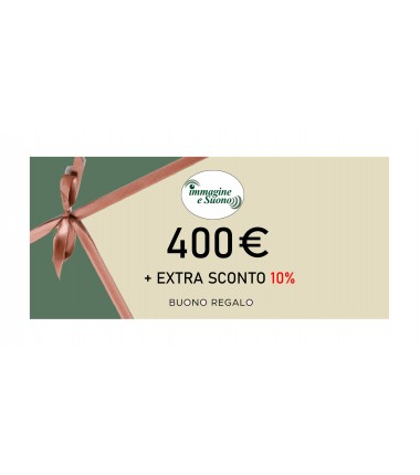 400 Euro + Extra Sconto 10%