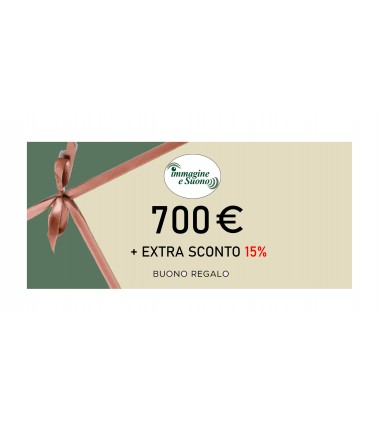 700 Euro + Extra Sconto 15%