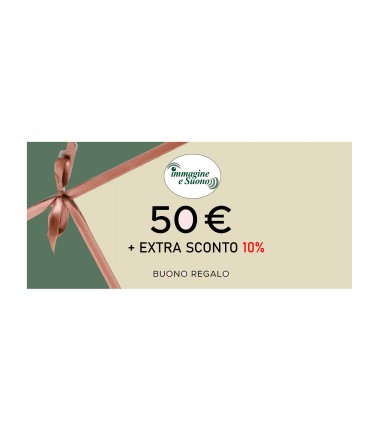 50 euro + Extra sconto 10%
