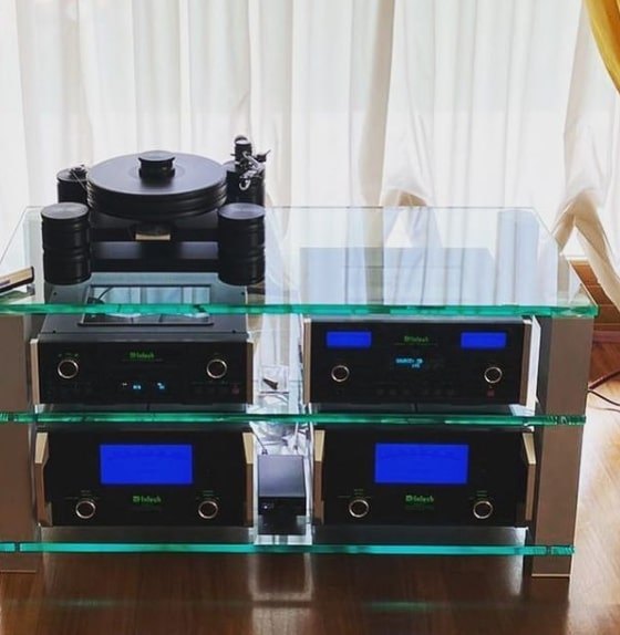 Impianto Hi-Fi con diffusori elettrostatici