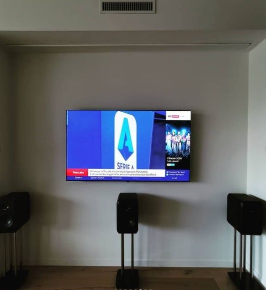 Videoproiezione in villa nella collina torinese