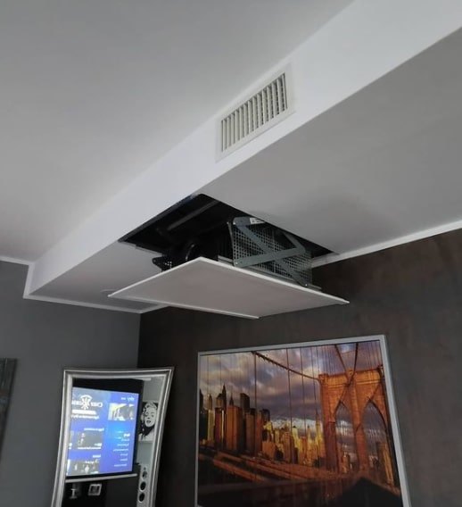 Cinema in camera da letto