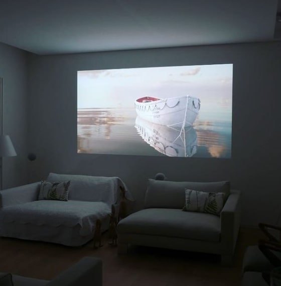 Videoproiezione a muro